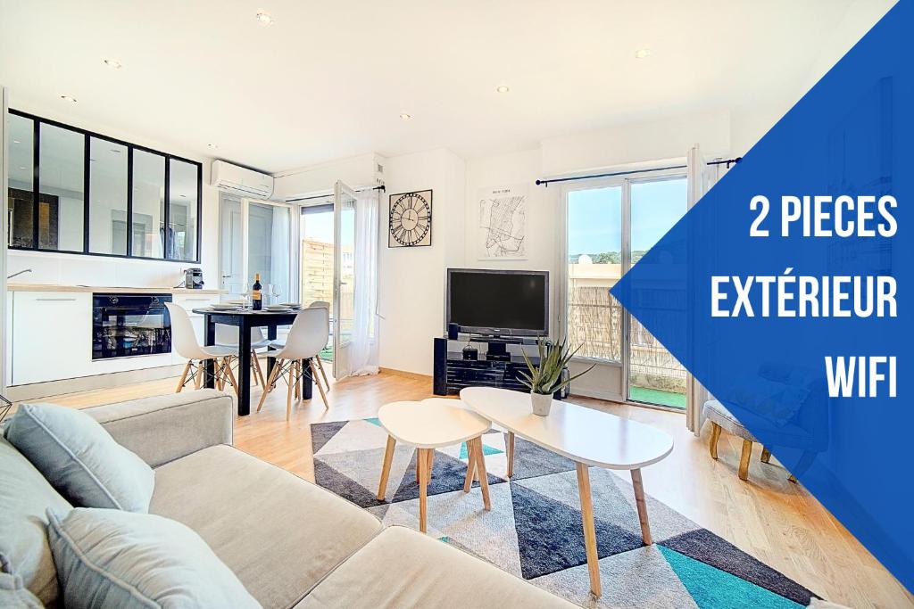 Le Max et Leo - 600m plage - Verrière côte d'Azur, Cannes