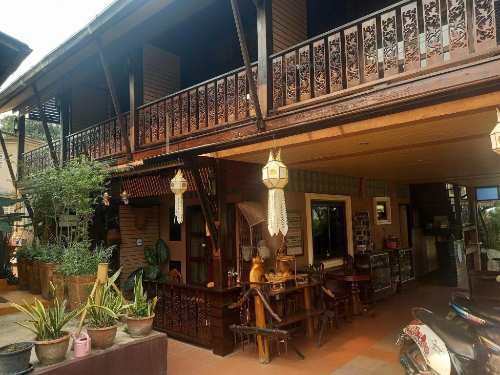 Balcony/terrace, Baan Fai Guesthouse in Chiang Khong (Chiang Rai)