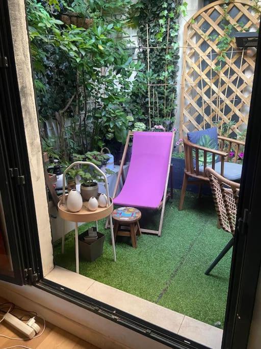 Maison-Atelier 3bd et 3ba avec patio fleuri au pied de Montmartre - 4