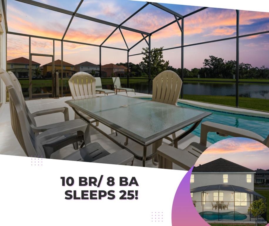 10 BR 8 BA Amazing View VPR103, Kissimmee