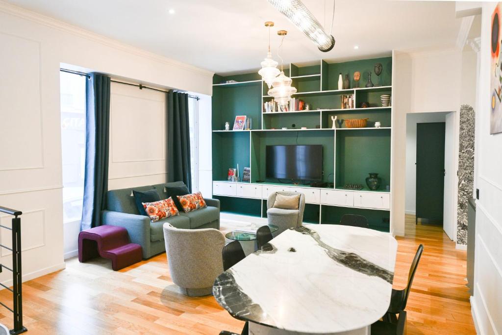 Le Marais Pl de la Bastille 3BD 3BTH for 10 guests - 5