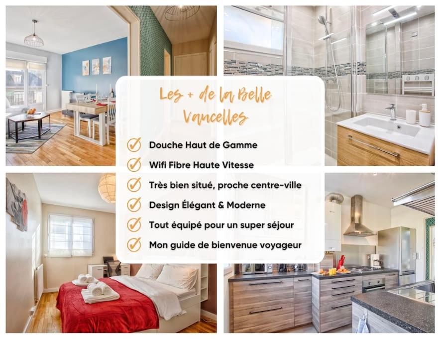 Belle Vaucelles • rénové et design • parking, wifi - 3
