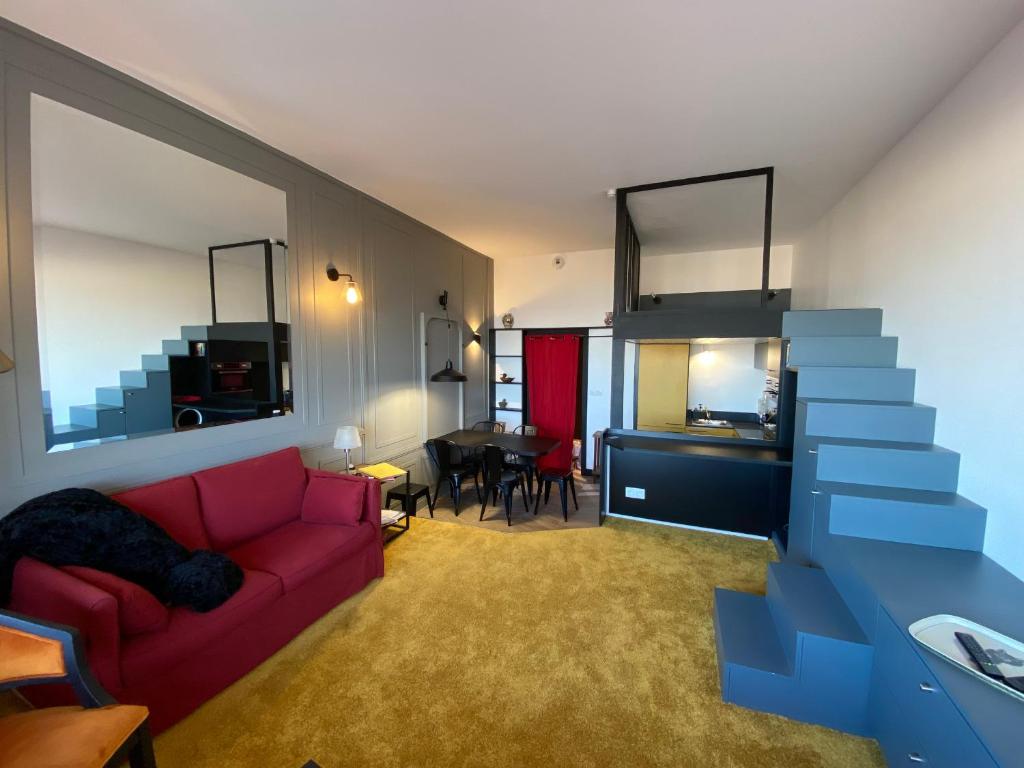 Arcachon : studio duplex face plage, centre-ville, Wi-Fi, parking - FR-1-319-500 - 2