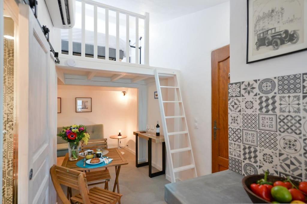 LE PETIT BATEAU - NEW cosy/charming studio/mezzanine for 3 - AC/WIFI - 1