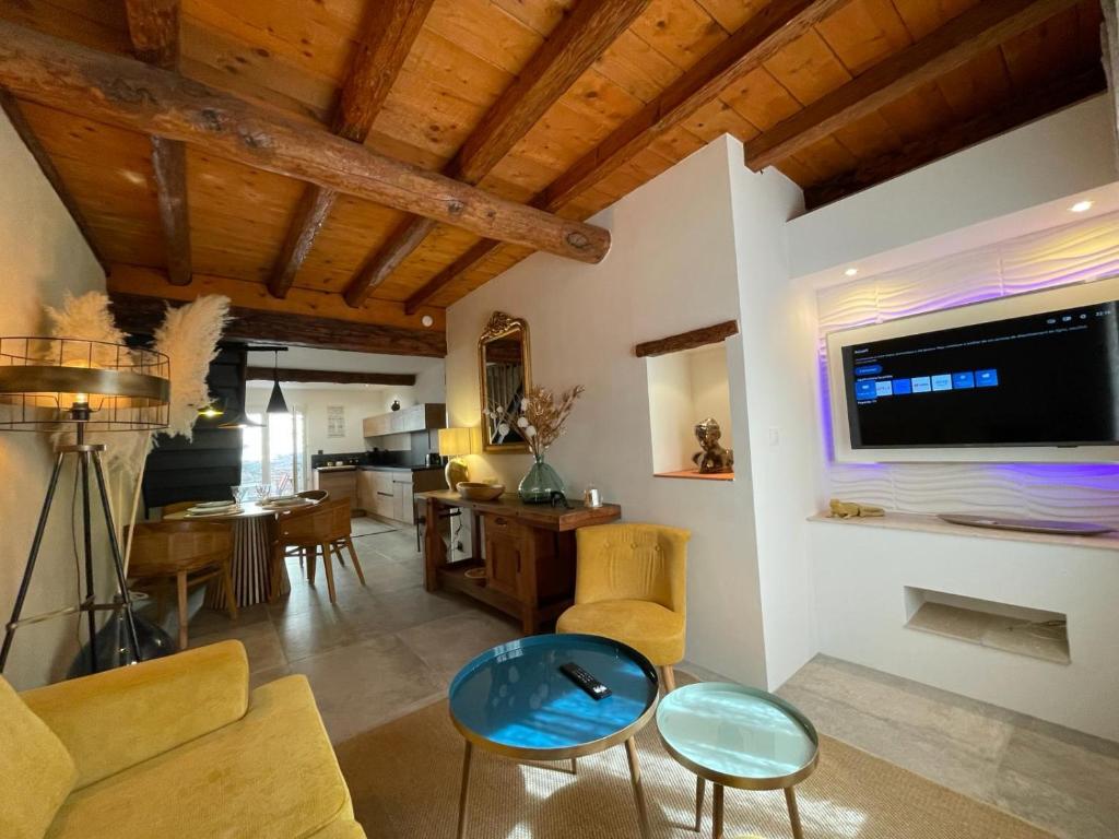 Maison cosy, 2 chambres, adossée aux remparts - 4