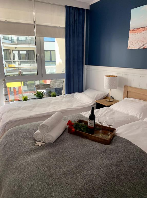 Apartamenty Piaskowe z balkonem, Rowy