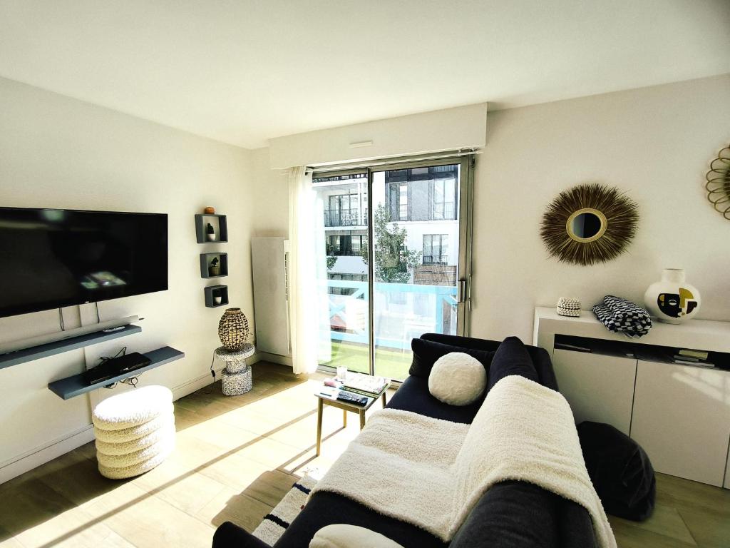 Elégant appartement 4 couchages et parking - 5mn de la plage et des commerces - 1