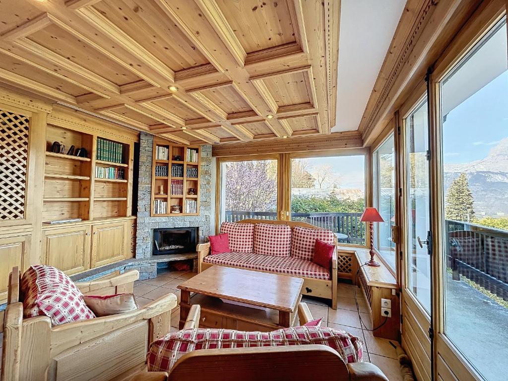 Chalet 9 personnes à Combloux, Mont Blanc - 1
