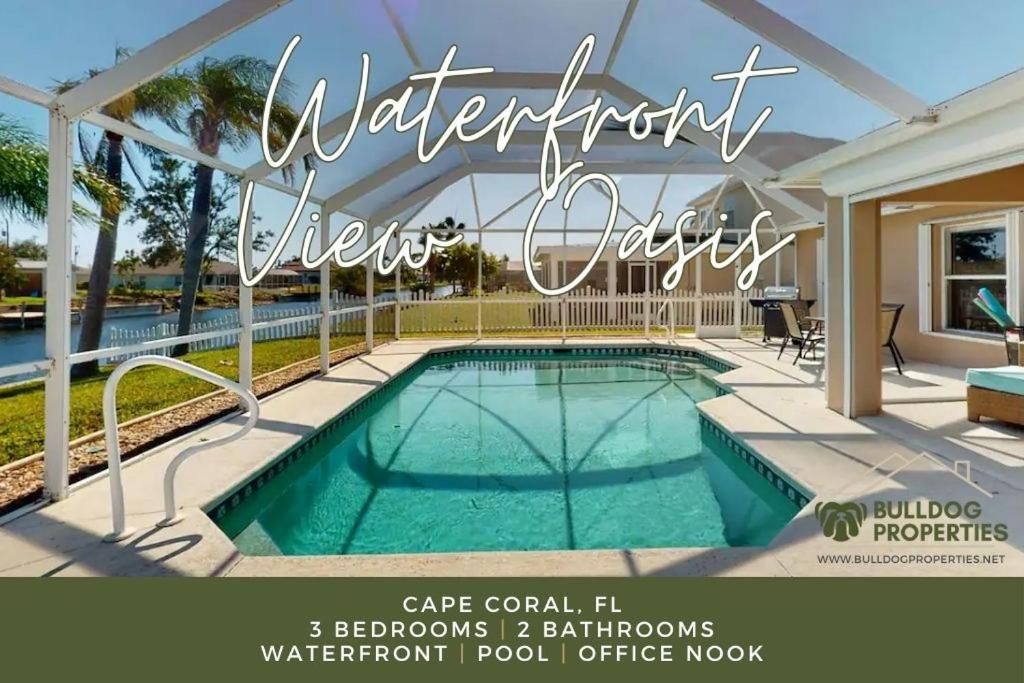 Waterfront View Oasis w/ Dock, Cape Coral