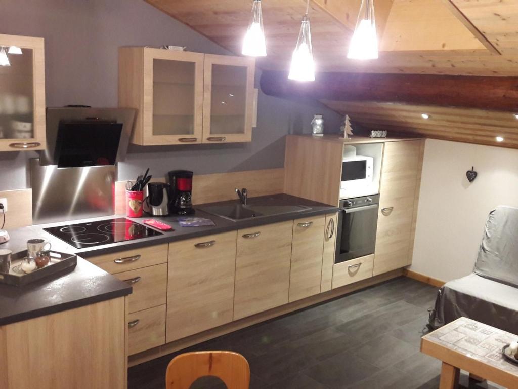 Charmant appartement aux Gets, près des pistes, 4 pers, parking, TV, lave-vaisselle, navette à 10m - FR-1-671-145 - 1