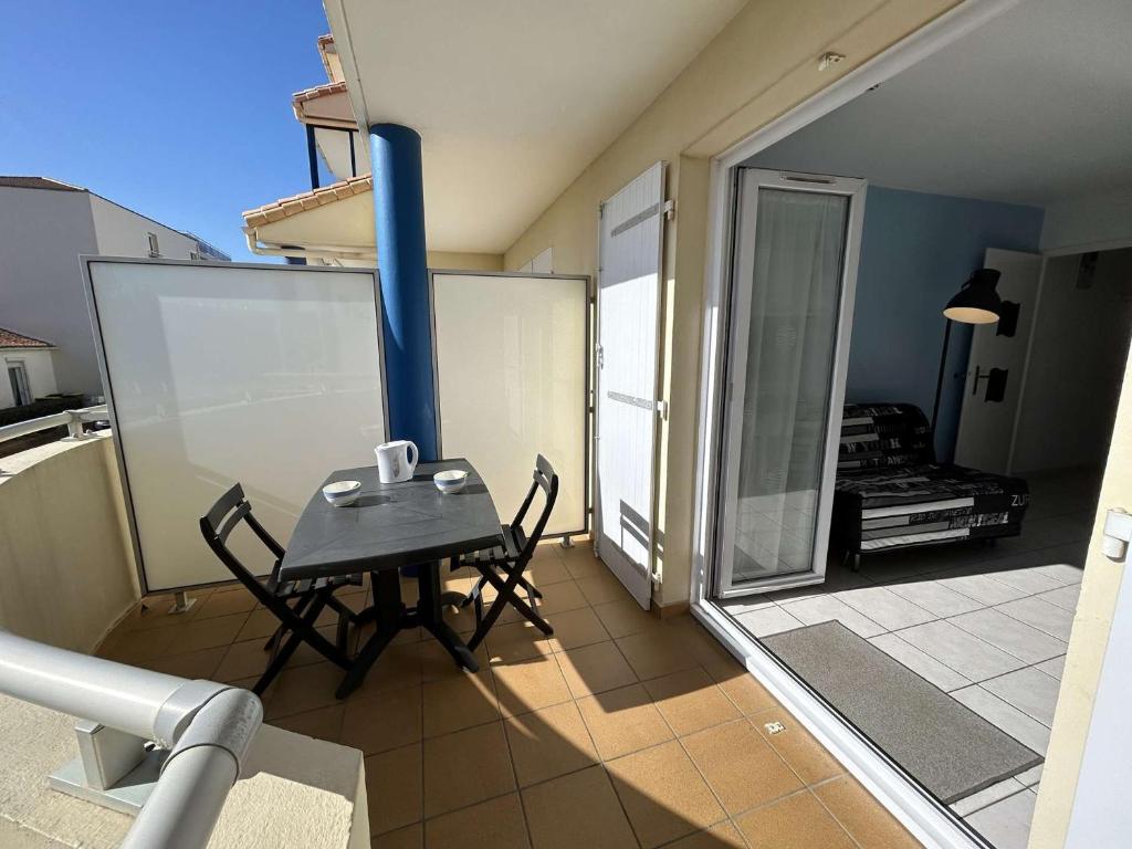 Studio cabine 3/4 couchages avec balcon et parking à Saint-Hilaire-de-Riez - FR-1-224C-293 - 4