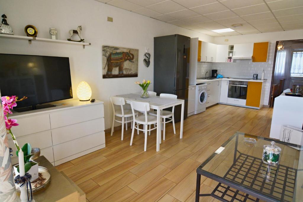 Casa Curt, vista mar y playa, Arona