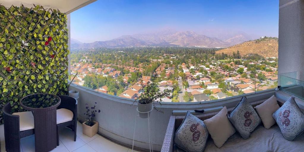 Departamento las condes con vista a la cordillera full equipado - 3