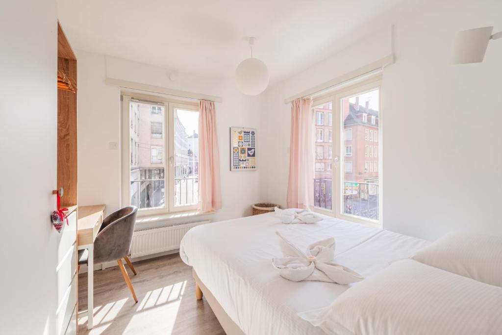 Le Strasbourgeois - Appt 60m² - 6 voyageurs - 3