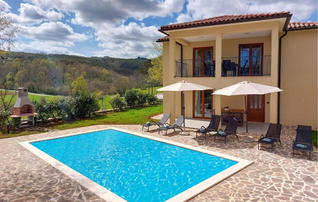 Lovely Home In Podpican With Wifi, Potpićan