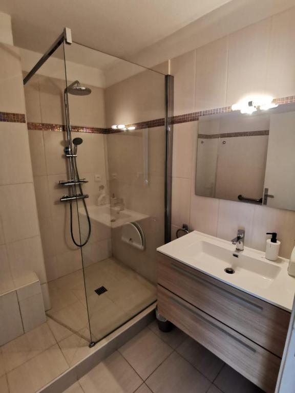 Appartement privé à 50 m de la mer, résidence avec piscine - 5