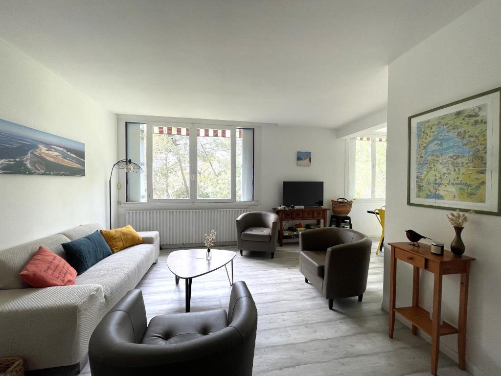 Maison familiale à Arcachon : 3 chambres, jardin sous les pins, WIFI FIBRE, proche plage et centre - FR-1-420-145 - 3
