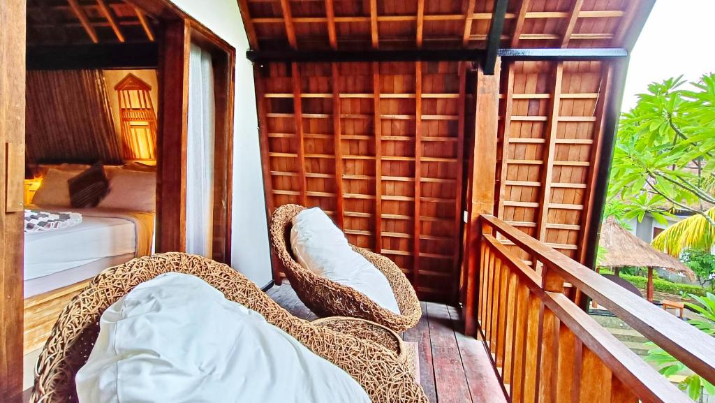 Balcony/terrace, Kies Villas in Lombok