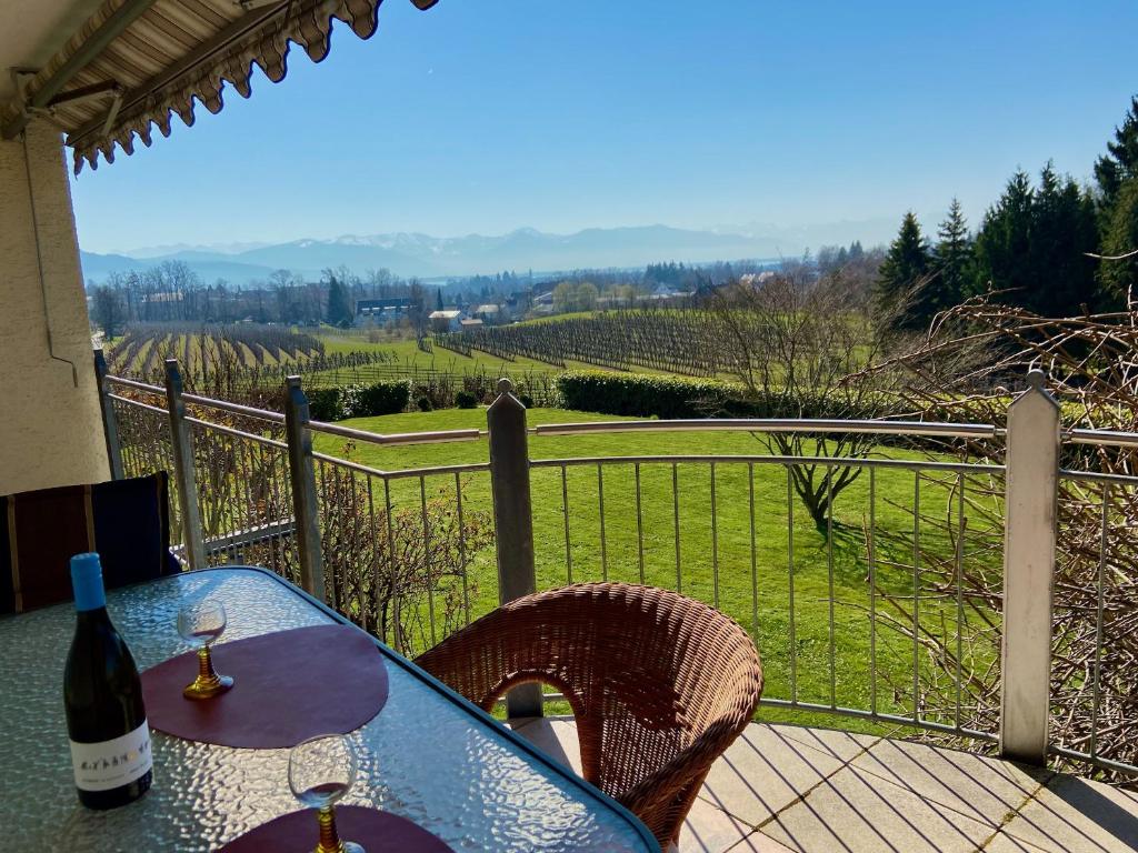 Ferienwohnung Weinberg-Idyll - Traumhafter Blick über Weinberge auf den Bodensee - 2