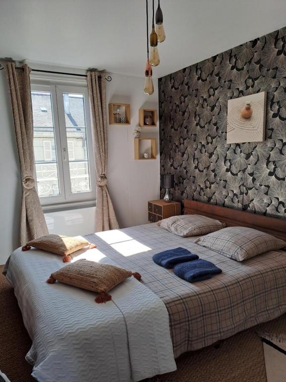 Atypique Saumur 80 m2 joli appartement 2 à 7 pers familial rénové entier 3 chambres hyper centre - 1