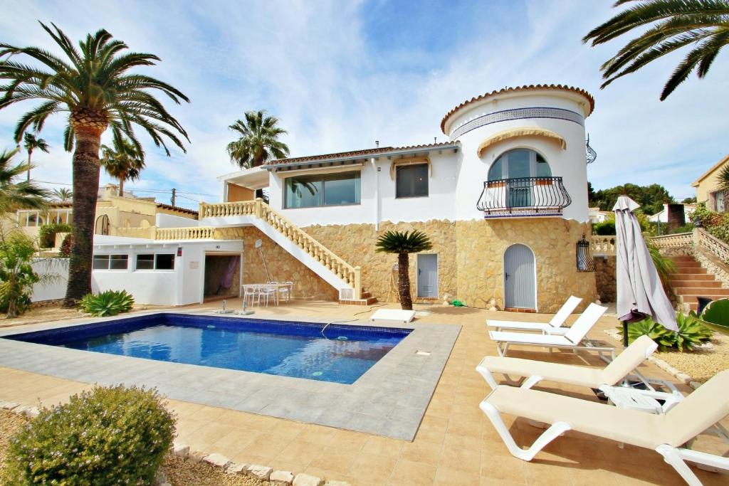 Golondrina - panoramic hillside holiday house in Moraira - 3