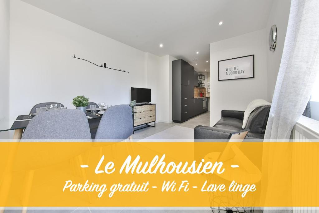 Le Mulhousien/ Parking gratuit / WIFI / Lave linge/ Tudors Locations - 1