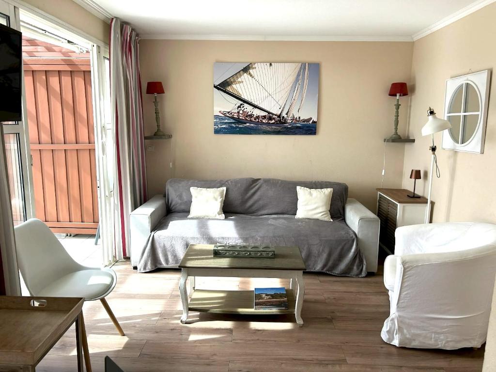 Appartement familial avec vue sur la mer à Agay - 40 m² + piscine - 5