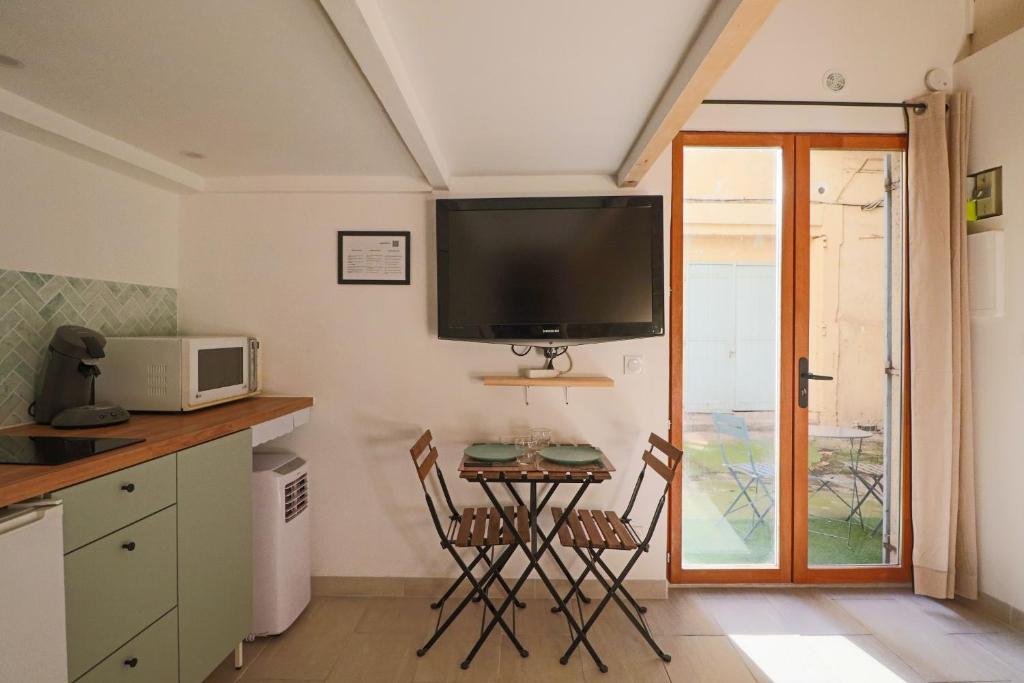 Studio mezzanine avec parking Albert 1er - 4