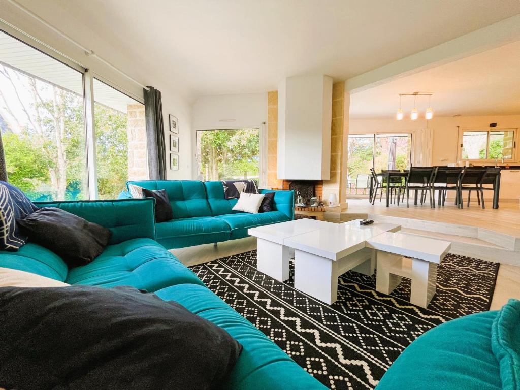 Fouesnant, Cap Coz, superbe maison familiale, plage et sentiers à pied, Fouesnant