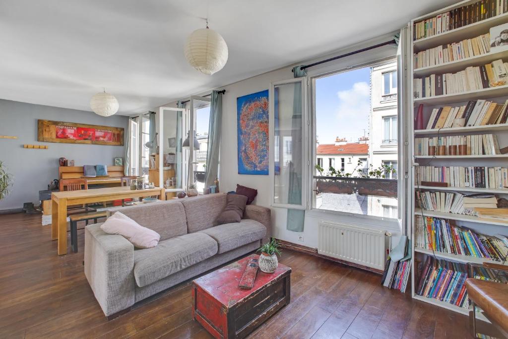 SUPERBE DUPLEX avec JARDIN PARTAGE à PARIS MENILMONTANT - 1