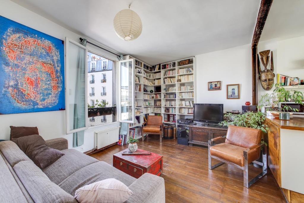 SUPERBE DUPLEX avec JARDIN PARTAGE à PARIS MENILMONTANT - 3