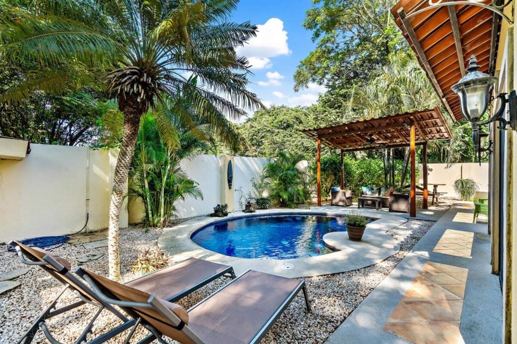 Inviting Home with Colorful Decor and Private Backyard Oasis with a Swimming Pool & Shaded Terrace, Santa Cruz