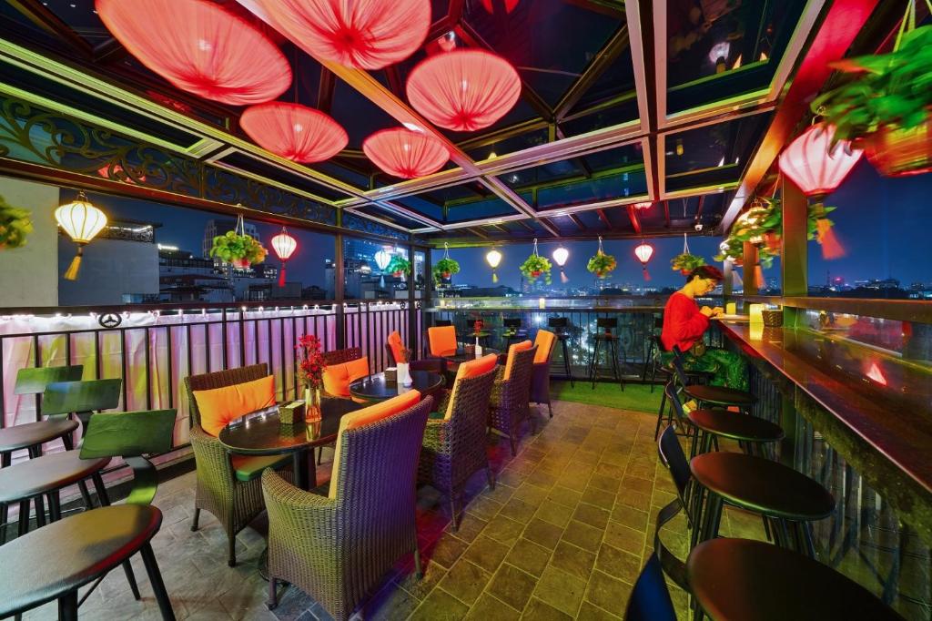 Bar/lounge, Hanoi Bella Rosa Hotel & Travel in Hanoi