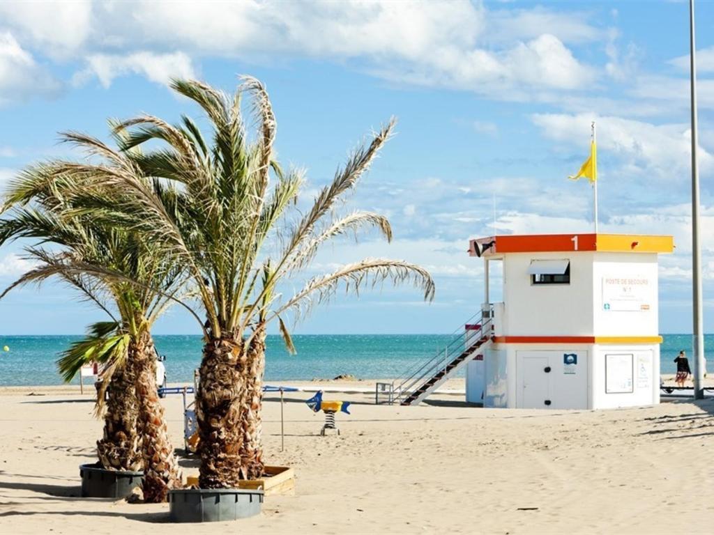 Pavillon studio mezzanine avec piscine et parking, Narbonne-Plage - FR-1-409-117 - 2
