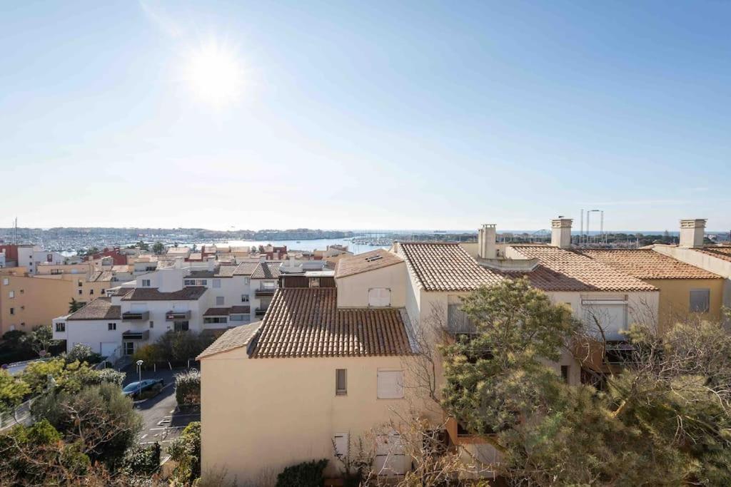 Studio cabine vue mer centre port, Cap d'Agde