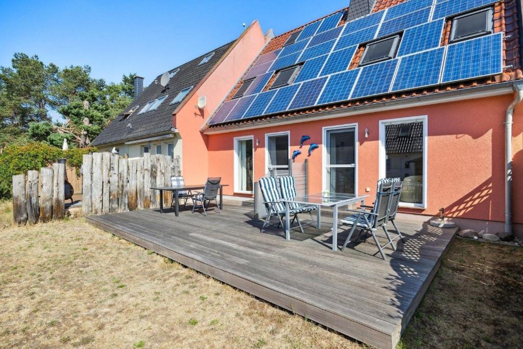 Ferienhaus in Pruchten mit Terrasse, Grill und Garten, Pruchten