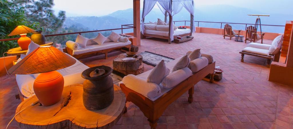 Balcony/terrace, The Dwarika's Resort in Kathmandu