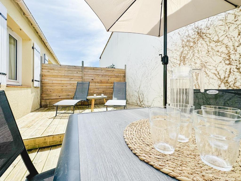 Jolie maison rénovée et décorée avec goût à la Chaume 4 pers - 2