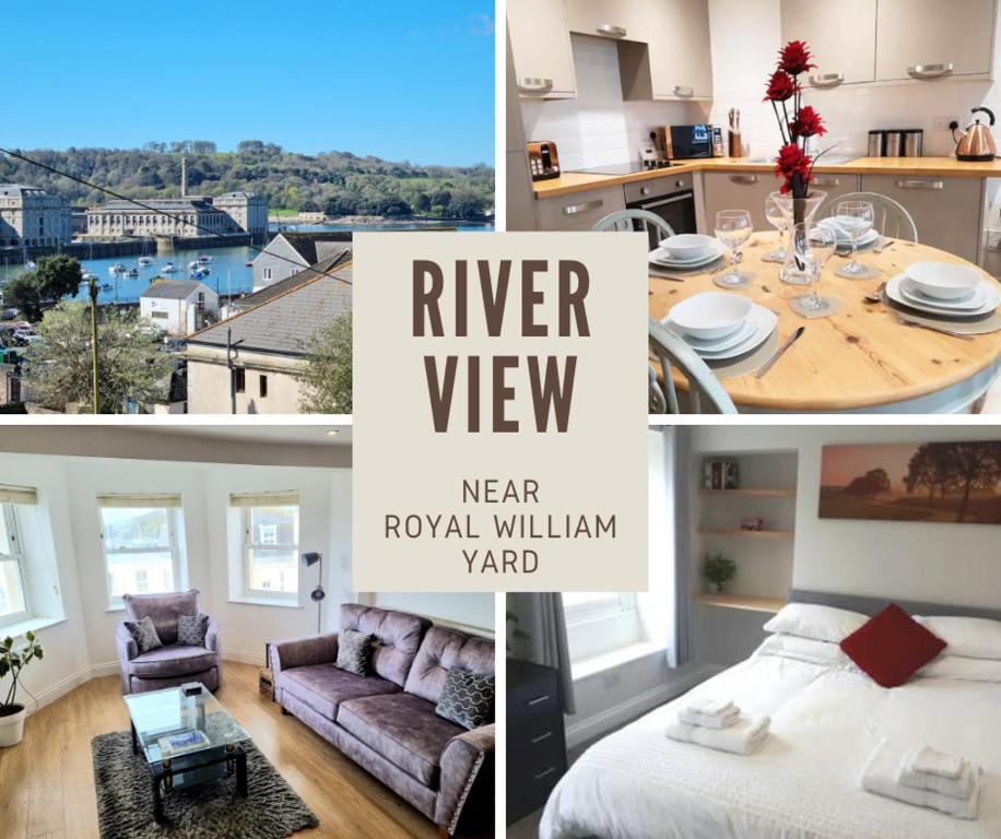 River Views, Free Parking, Near Royal William Yard, Plymouth