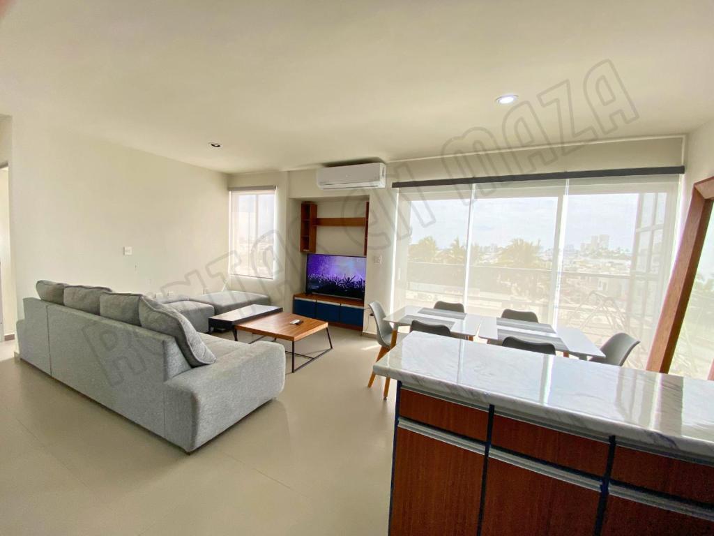 Residencial Coto Mareta 8 Excelente Departamento con Alberca en Zona Exclusiva de Mazatlán - 2