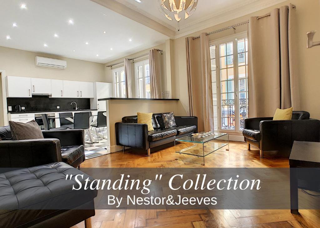 Nestor&Jeeves - PALAIS ARNULF - Central - Very close sea, Nice