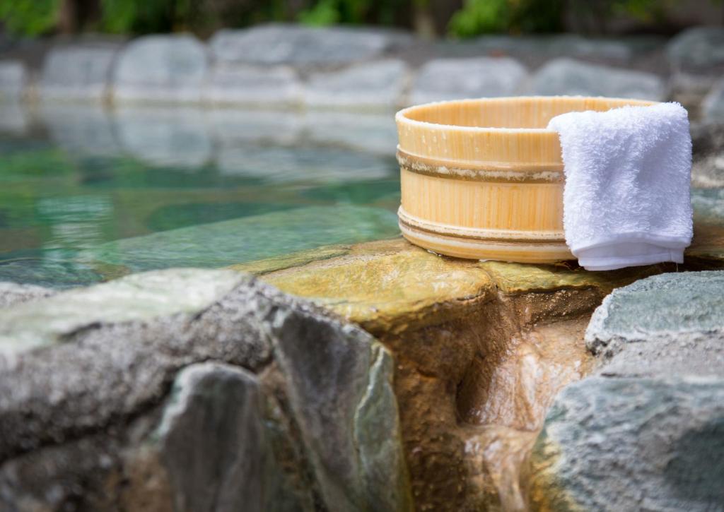 Hot spring bath, Izu Ito Onsen Hotel Daitoukan in Ito