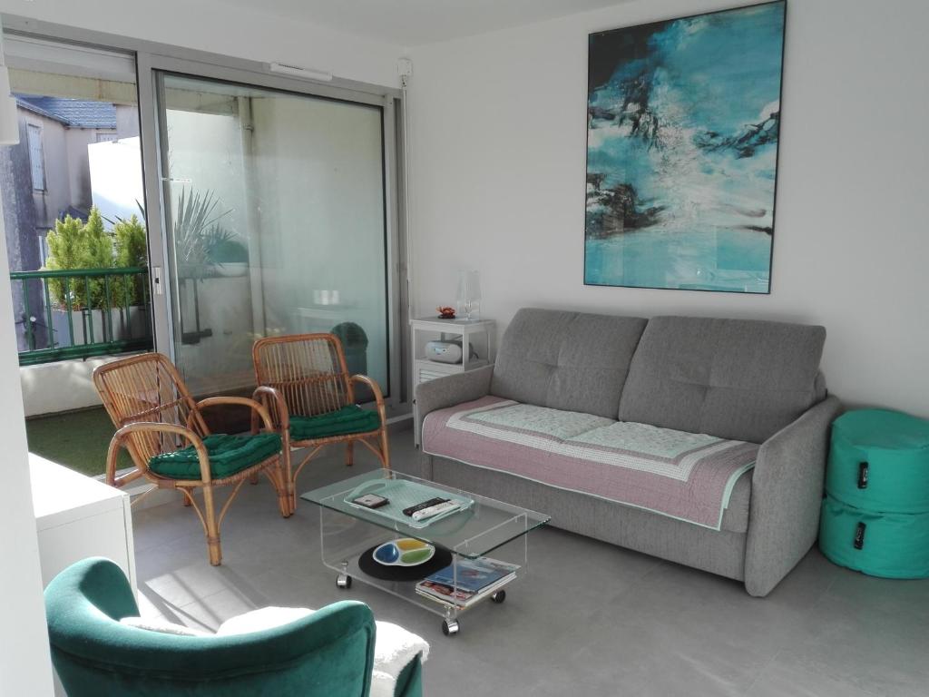 Appartement T3 aux Sables-d'Olonne avec Climatisation - FR-1-331-76 - 2