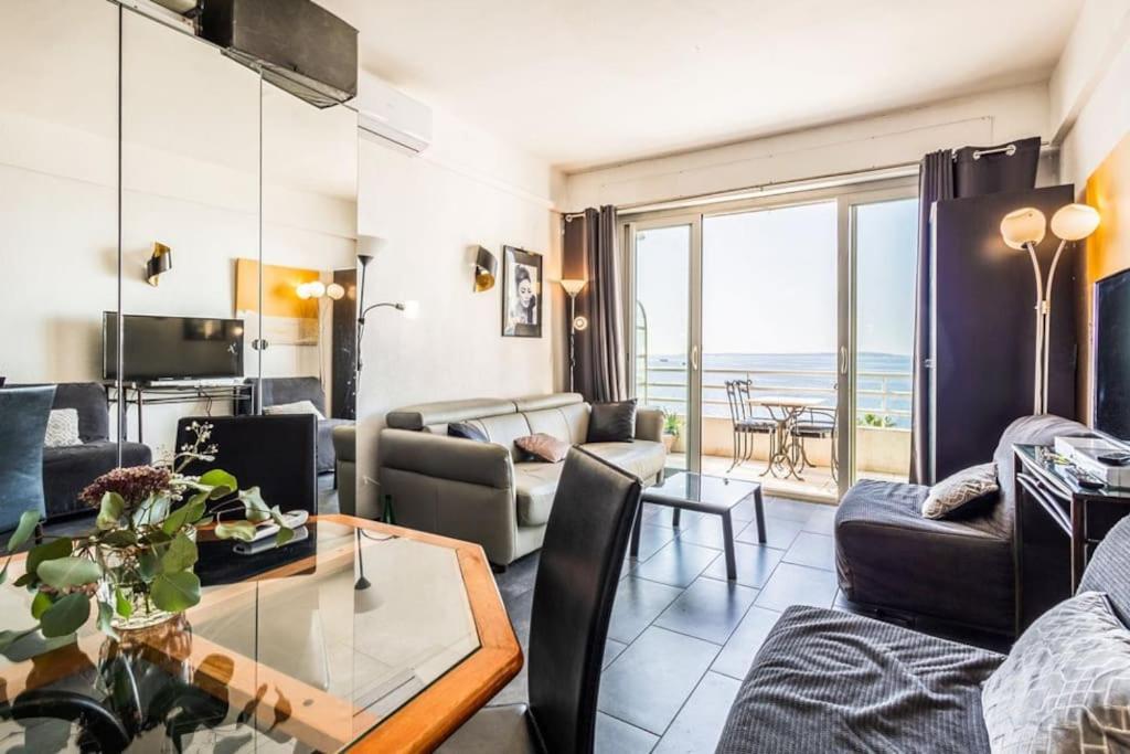 Vue exceptionnelle - Ma terrasse sur le front de mer et - Studio 34 m2 - Antibes Juan-les-pins - 5