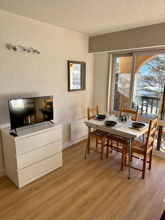 Studio terrasse sud vue montagne Briançon Serre Chevalier - 5
