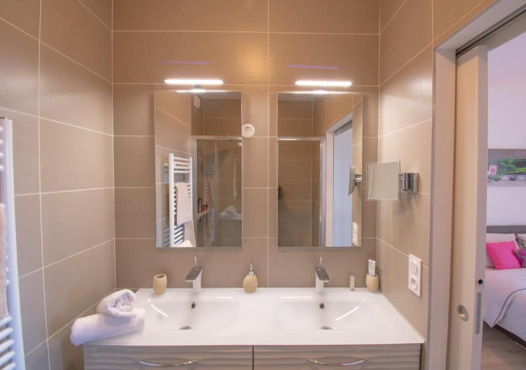 Appartement 90m2-Roof Top privé 100m2-Parking privé-Clim mobile - 4