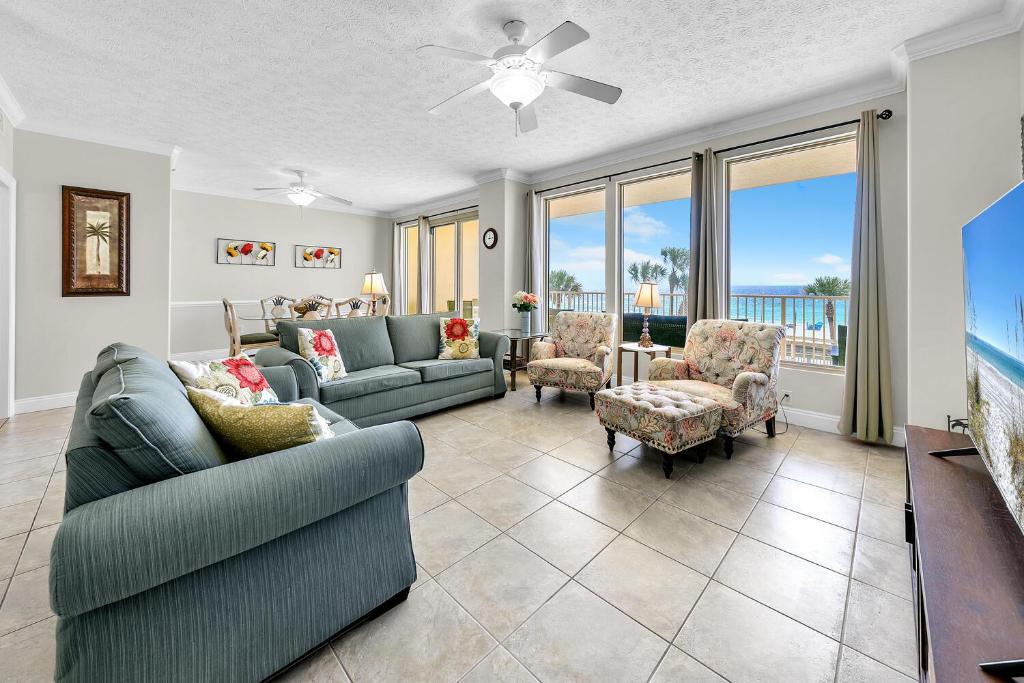 Gulf Crest 205 - Awesome Gulf Views - Huge Balcony, Panama City Beach