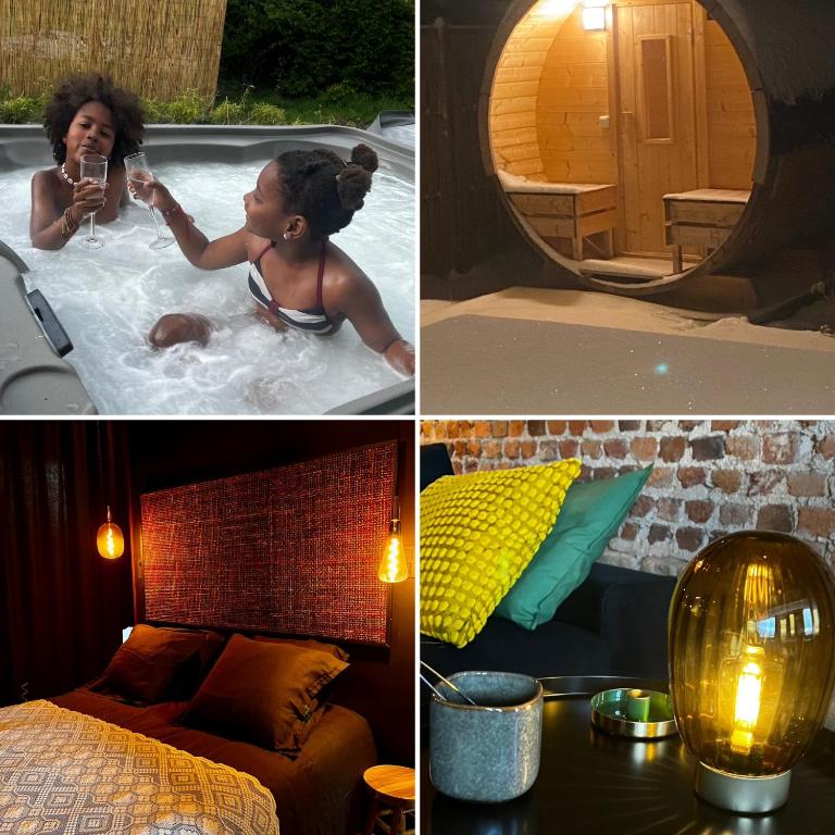 Gîte Sept Fontaines * Jacuzzi & Sauna, Hannut