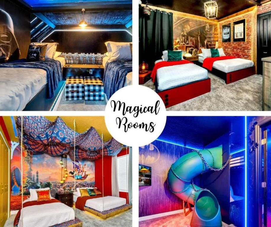 Magical Pool Home, Enchantments Theme Rooms - 9Bd 5Ba 9CG1161, Kissimmee