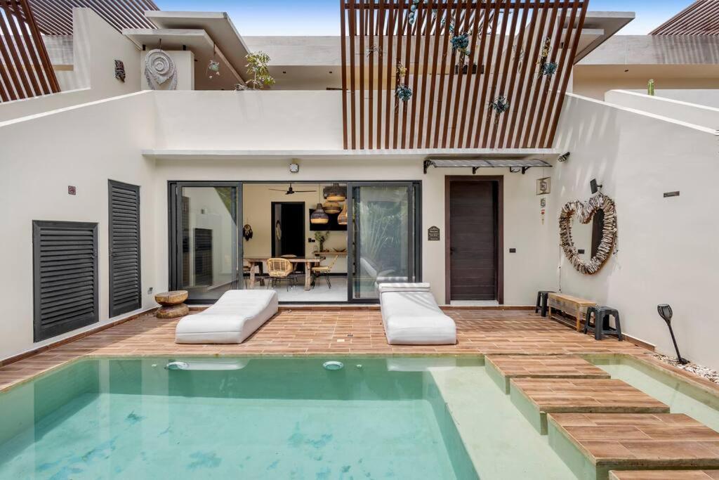 1min to Downtown Asana Premium w/ Pool & Concierge, Tulum